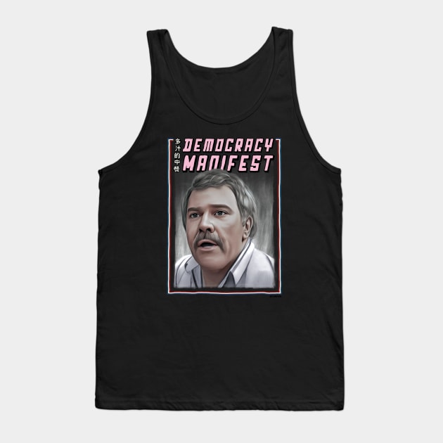 Democracy Manifest Tank Top by Art Simpson